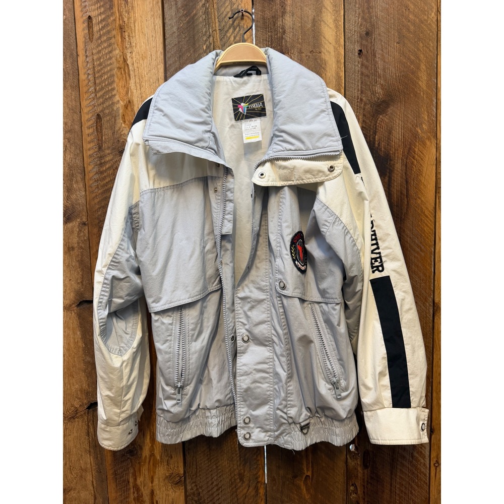 Vintage Tyrolia Head Mens L Ski Jacket Sport Diver Colorblock Gorpcore 90s